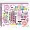 Curious Craft: Make Your Own Crystal Creations - Kids Ultimate 3-In-1 Accessory Kit, DIY Crystal Nail Art, Hair Clips & Sparkly Bracelets, Ages 6+